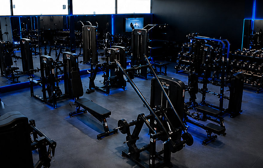 Estúdio de personal training da Full Time Academia em Perdizes